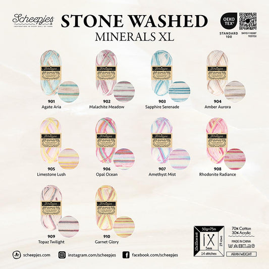Scheepjes Stone Washed XL Minéraux