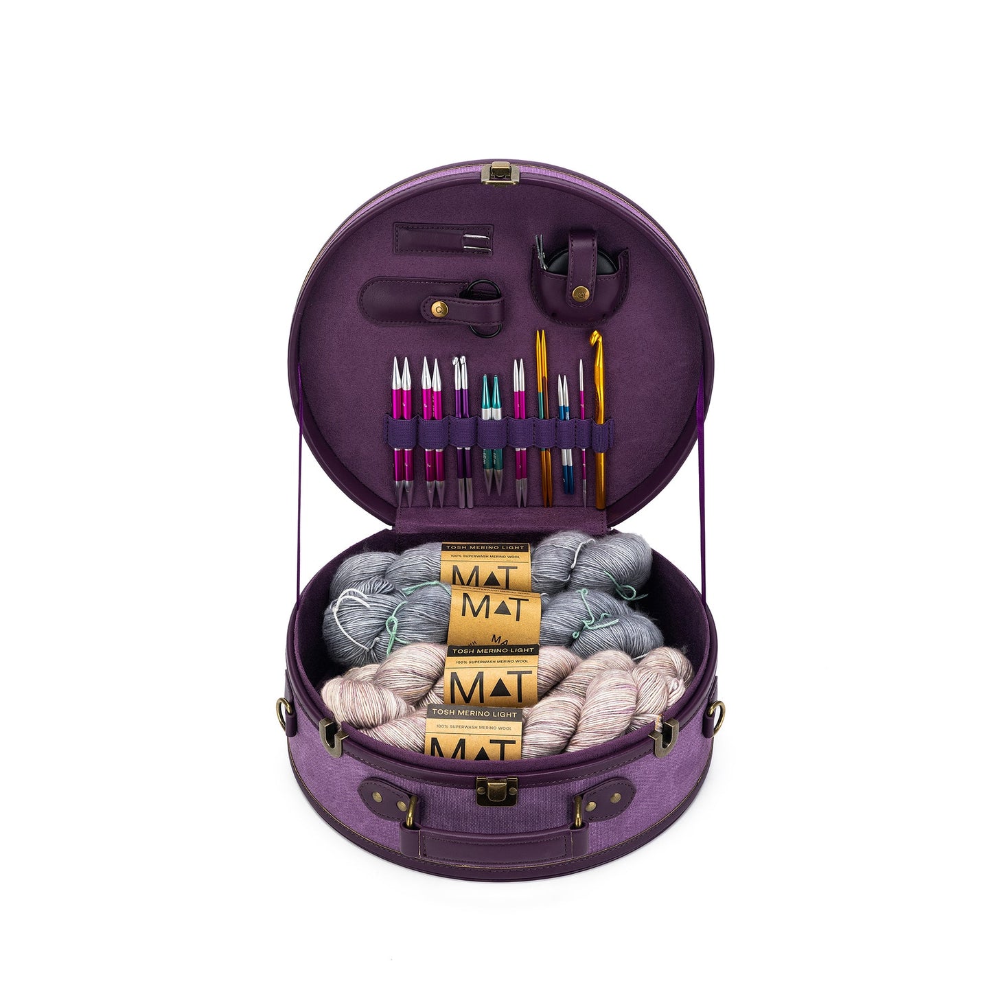 Boîte à chapeau du fabricant de Q - Bleu sarcelle