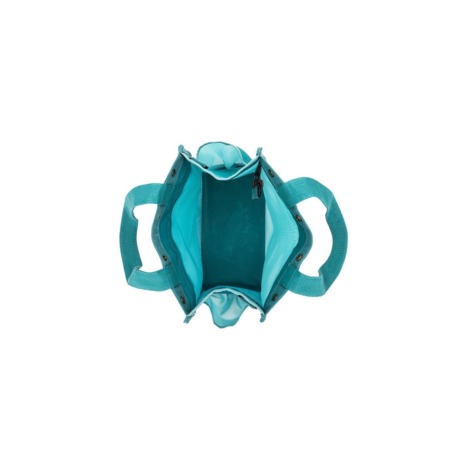 della Q Maker's Tall Mesh Tote - Teal