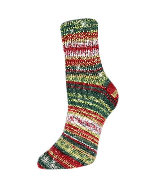Rellana Garne Flotte Sock Christmas 4-Ply Metallic (2025)