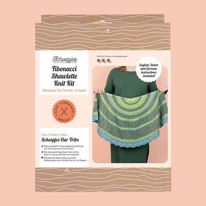 Scheepjes Fibonacci Shawlette Knit Kit