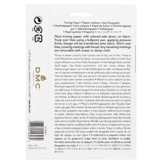 Papier de calque/transfert de broderie DMC