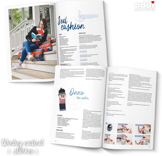 Enroulement de points nautiques : nouvelles instructions pour les machines à tricoter addiExpress Professional et addiExpress Kingsize