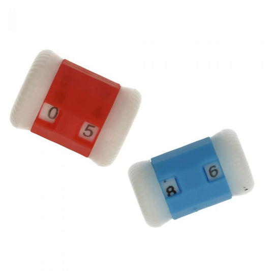 Large and Small Plastic Row Counters