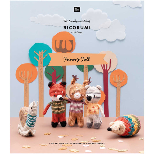 Funny Fall (English) - Ricorumi DK Pattern Book
