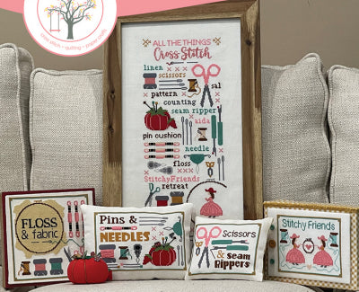 Anabella's - All The Things Cross Stitch (5 designs)