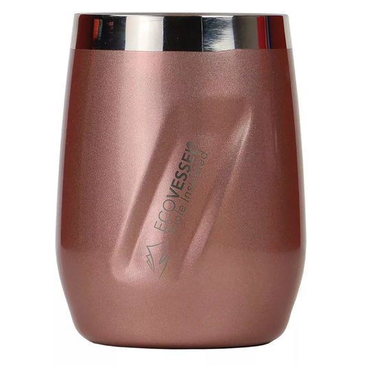 Verre Eco Vessel Port en or rose