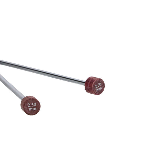 KnitPro Nova Cubics Platina aiguilles droites 14"