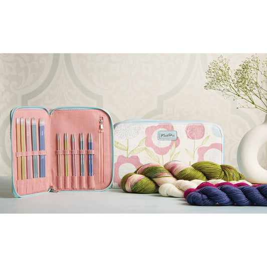 Coffret cadeau d'aiguilles à tricoter circulaires interchangeables Sweet Affair de Knitter's Pride