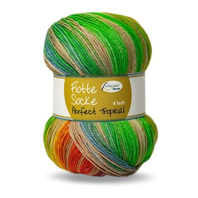 Rellana Garne Flotte Sock 4-ply Perfect Tropical