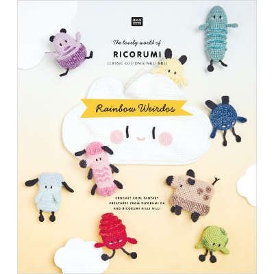 Rainbow Weirdos (English) - Ricorumi DK Pattern Book