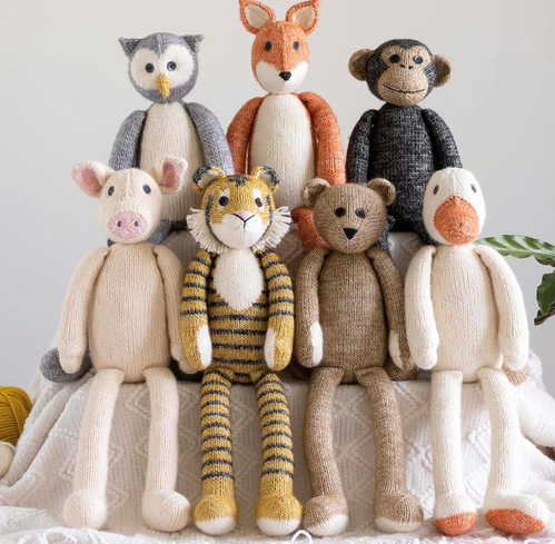 Knitted Animal Class - Starts Monday, Oct 19