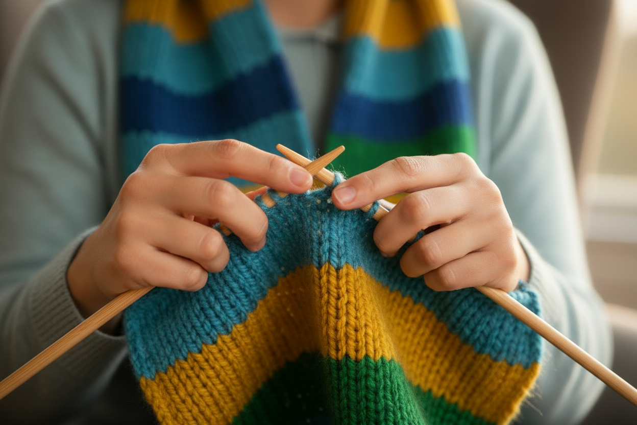 Class: Absolute Beginner Knitting For Adults - Starts May 13