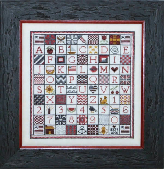 Stitches, Stars, and Stripes - A Sampler for Vicki by Blue Ribbon Designs