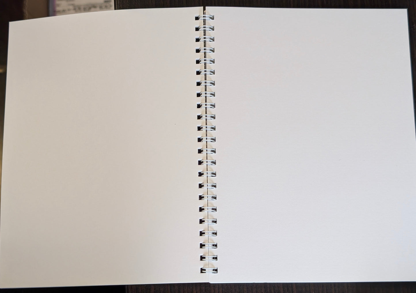 Blank Notebook - A Womans' Teardrop Cover