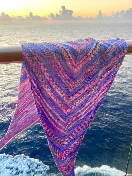 Casapinka Kitation Shawl in Manos Alegria