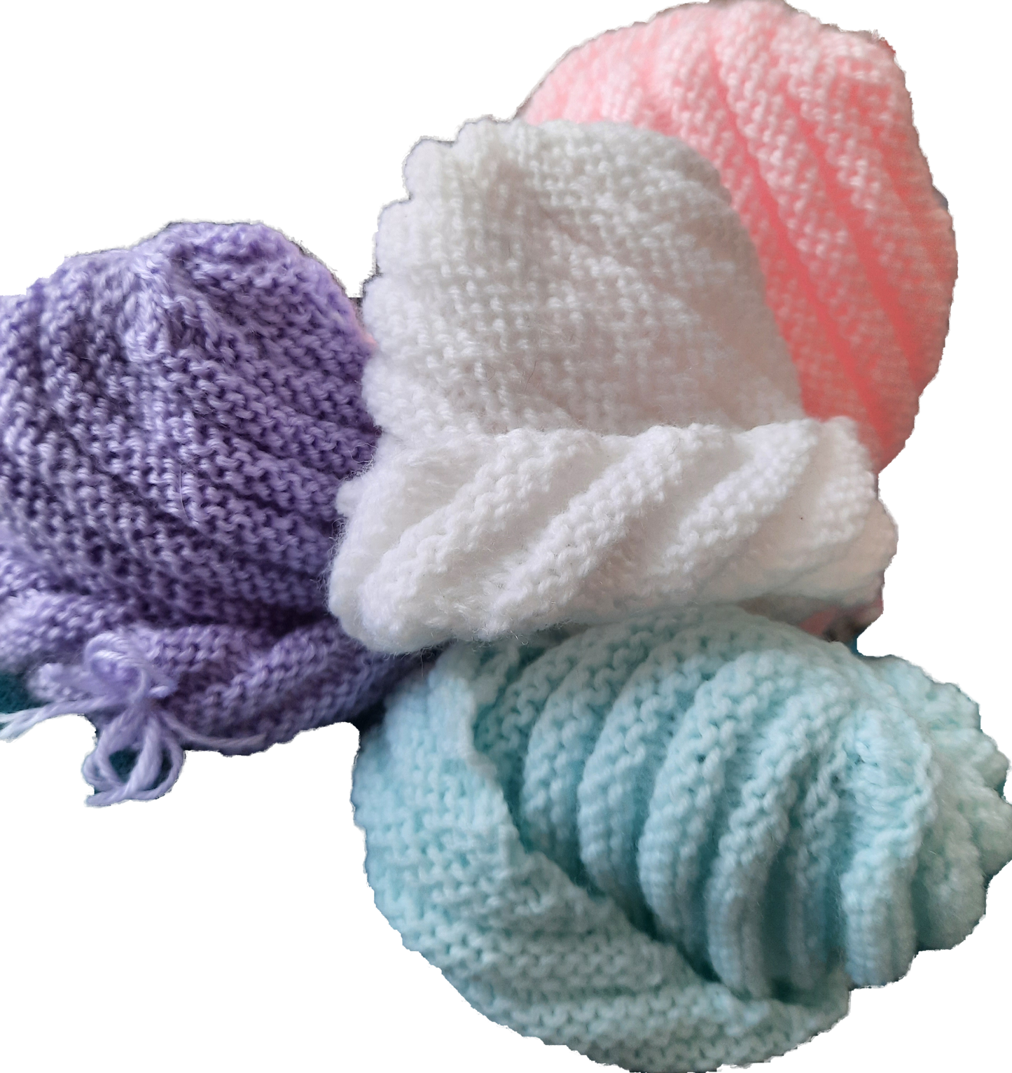 Patron HOPE - Bonnet Preemie en tricot (fil de poids sport)