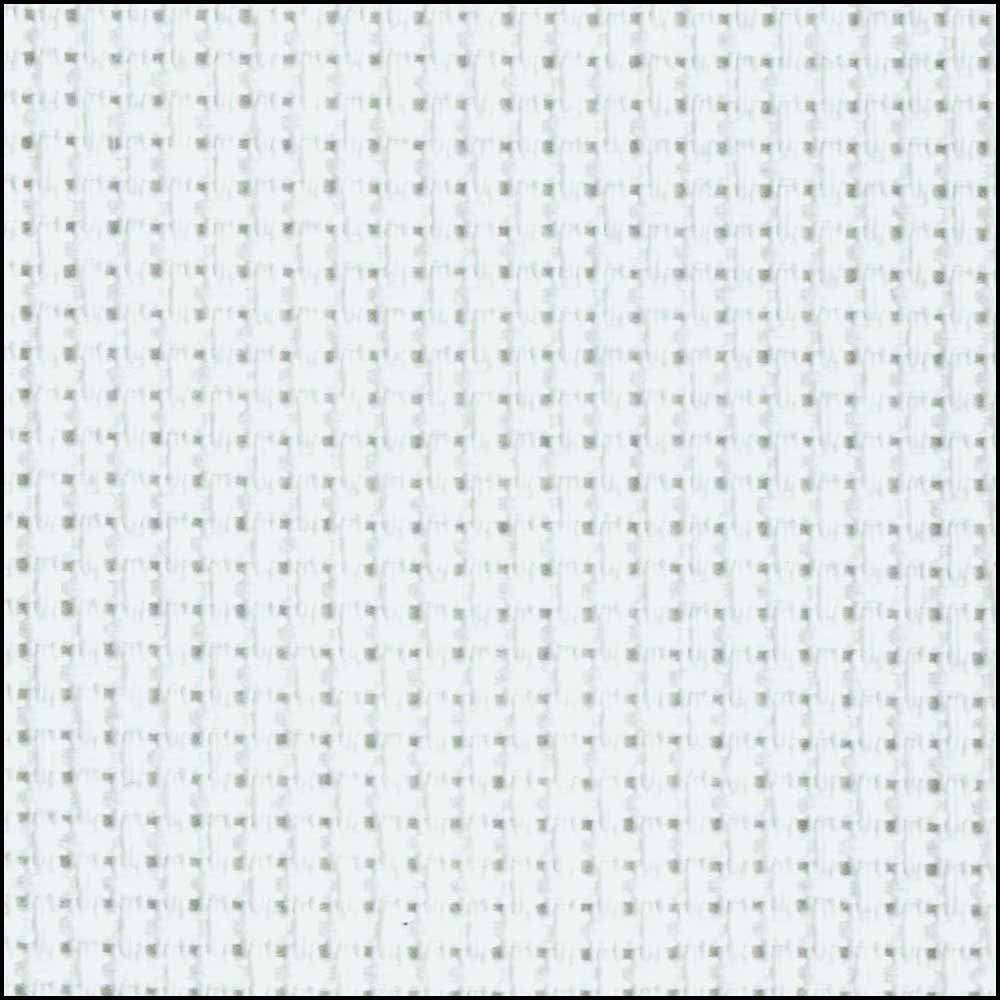 DMC Charles Craft Cotton Aida 14ct 15x18" - White
