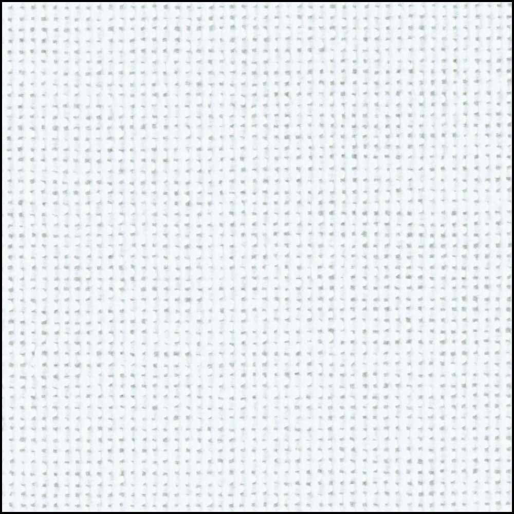DMC Charles Craft Monaco Evenweave 28ct 20x24" - White