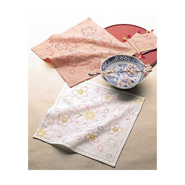 Olympus Sashiko Hana-Fukin Sampler Kit - Forêt