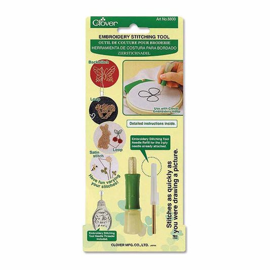 Clover 8800 Embroidery Stitching Tool / Punch Needle Tool
