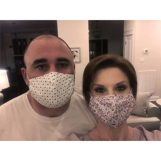 Masque en coton pour enfants - Imprimés graphiques