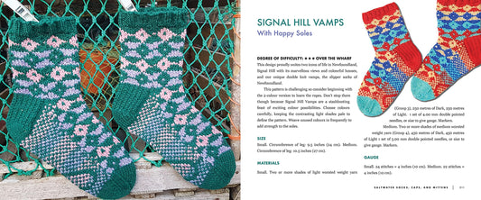 Chaussettes d'eau salée de l'île de Terre-Neuve : plus de 25 mitaines, bonnets et plus à tricoter