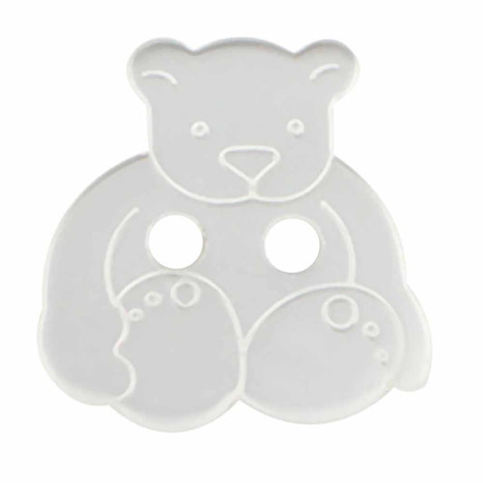 Cirque Teddy Bear 18mm 2-Hole Button