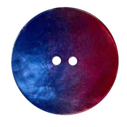 INSPIRE 2 Hole Button - 34mm (13⁄8″) - 2 count - Akoya Shell