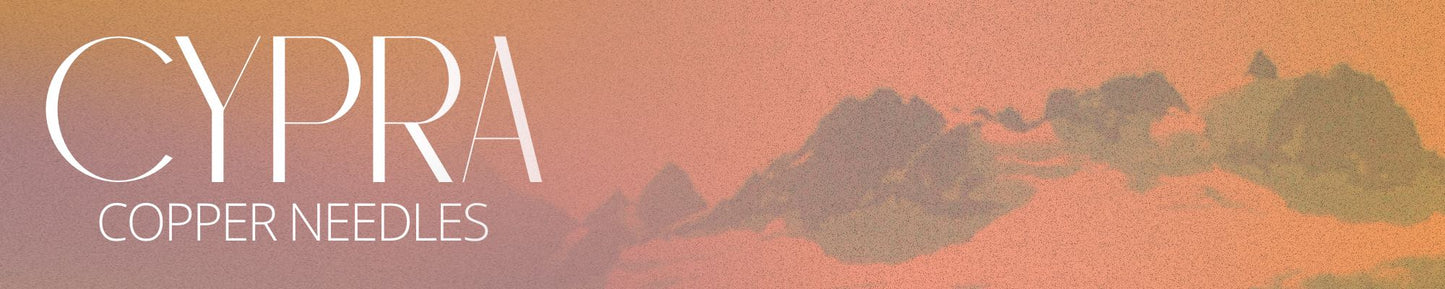 LYKKE Cypra 5" Interchangeable Circular Knitting Needle Set - Black Vegan Suede