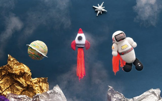 Espace (Anglais) - Ricorumi DK Pattern Books