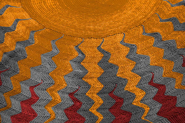 Kit châle Sunshine en Urth Harvest et Monokrom Fingering