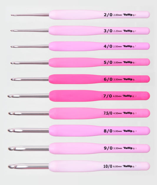 Ensemble de crochets Tulip Etimo Rose - Ensemble complet