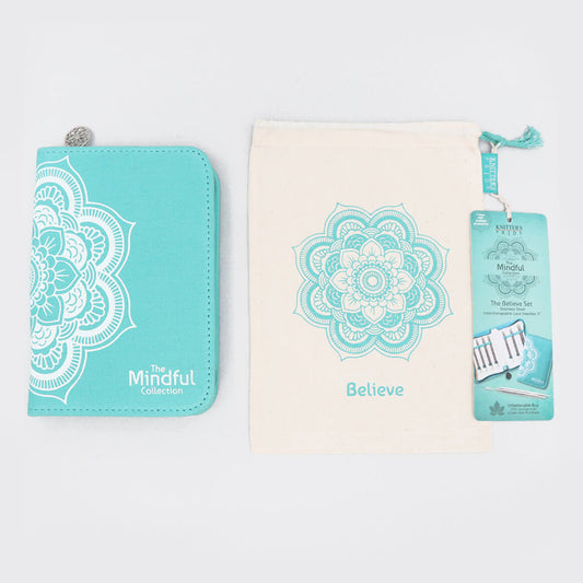 Knitter's Pride Mindful Believe Interchangeable Lace Needle Set 5"