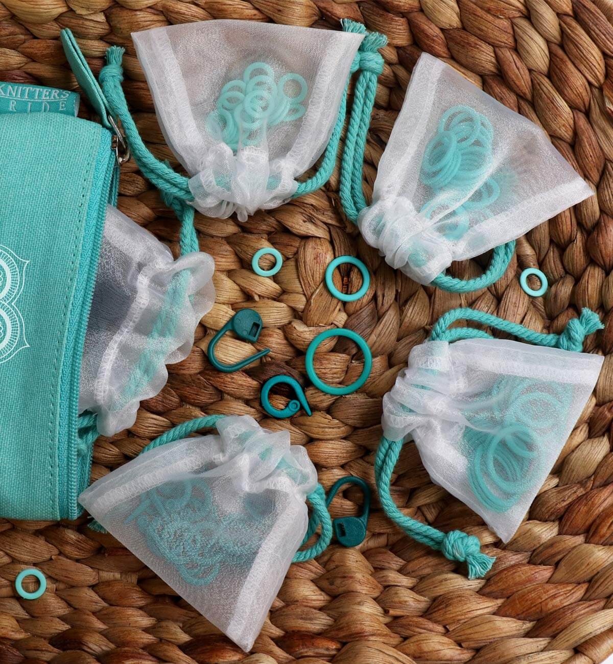 Marqueurs conscients de la fierté du tricoteur