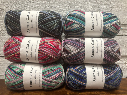 6 New colors from Arne & Carlos