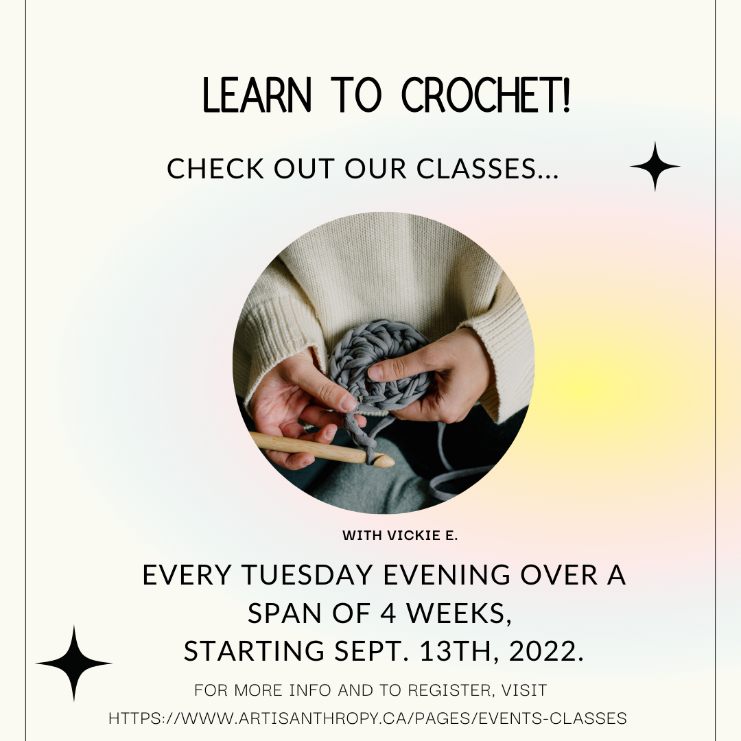 Sharpen Your Crochet Skills this September!