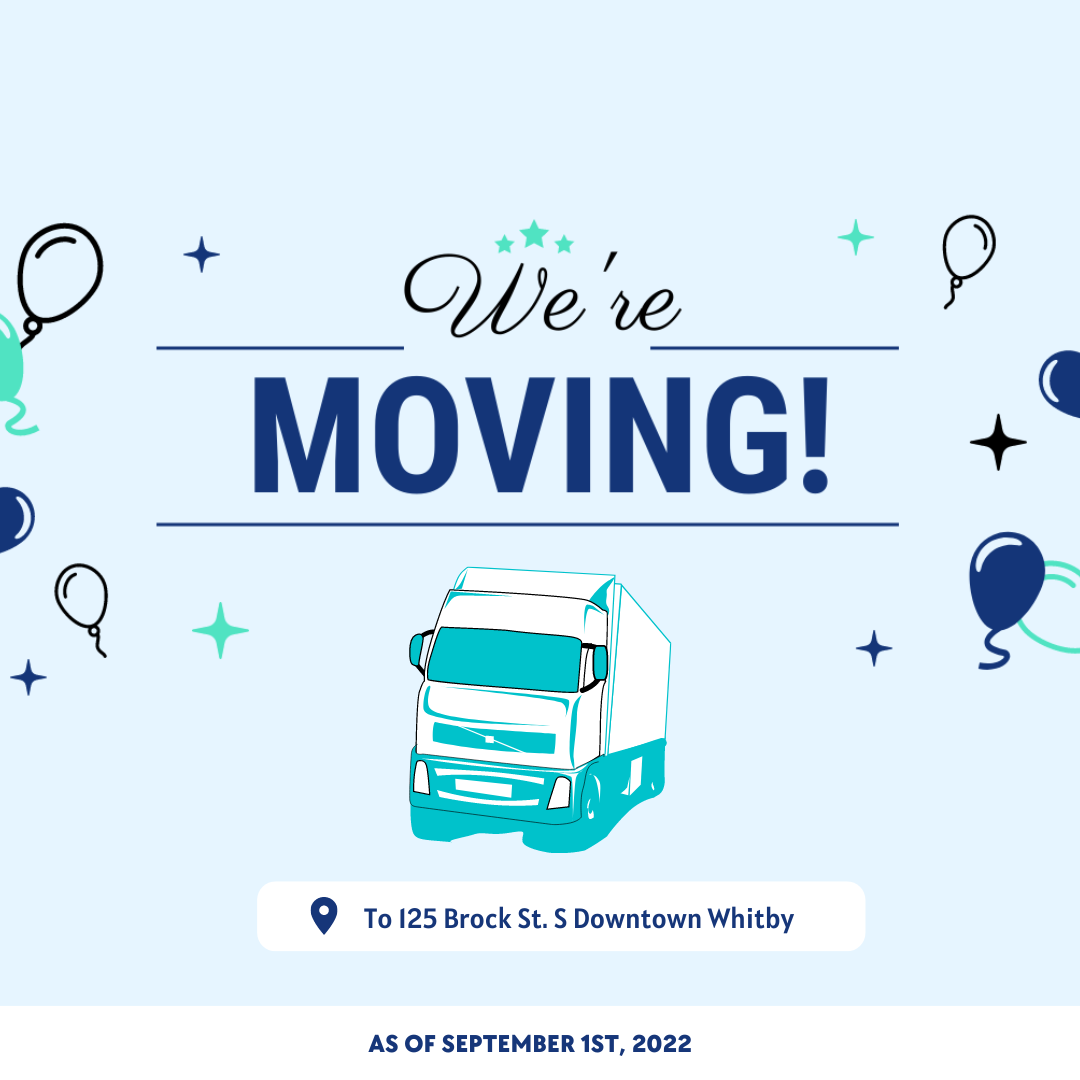 We Are Moving Just Down the Street!