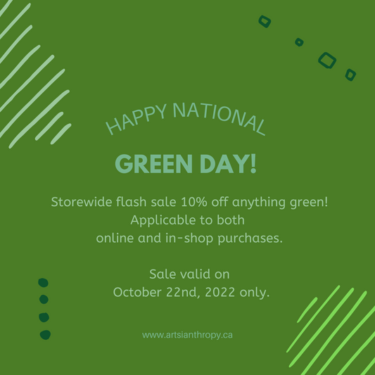 Help Us Celebrate Green Day!
