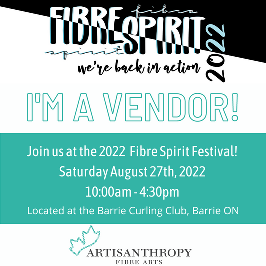 Save the Date for the 2022 Barrie Fibre Spirit Festival!