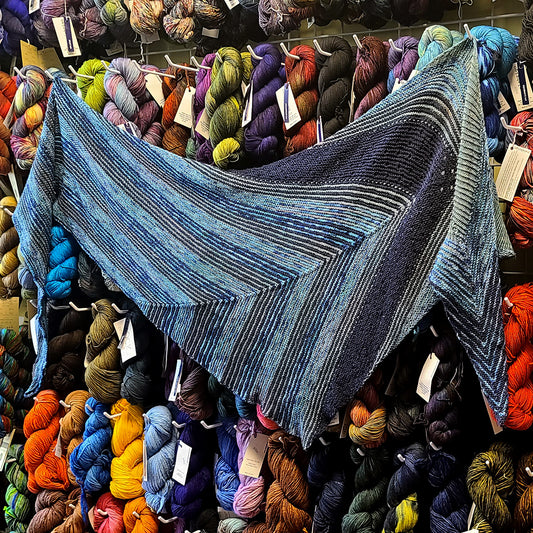 Malabrigo KAL 2021: Temperance Shawl - Shop Sample Complete