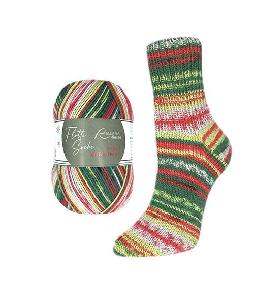 Rellana Garne Christmas Sock