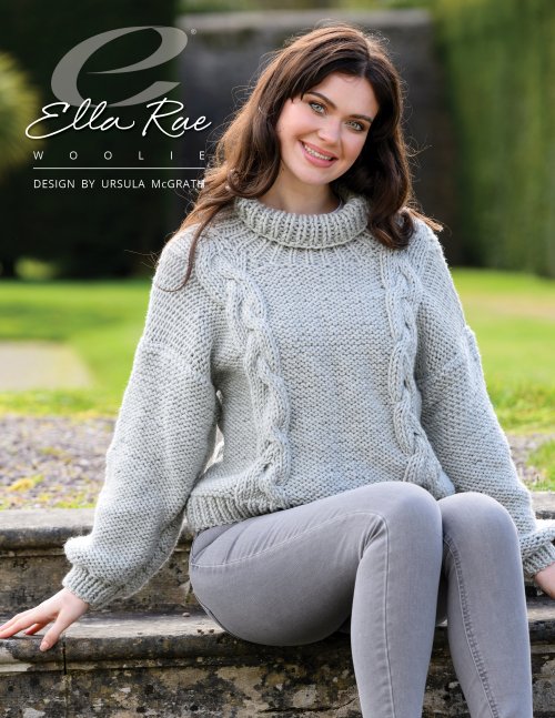 Ariana Sweater Kit in Ella Rae Woolie