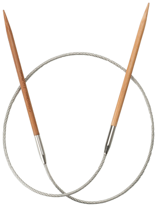 ChiaoGoo Bamboo Patina 32" Fixed Circular Knitting Needle