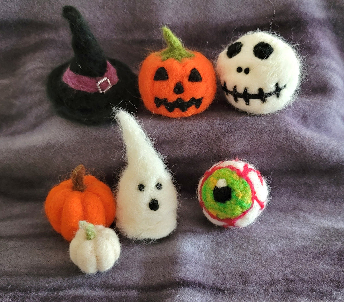 Atelier : Décorations d'automne/Halloween feutrées à l'aiguille 