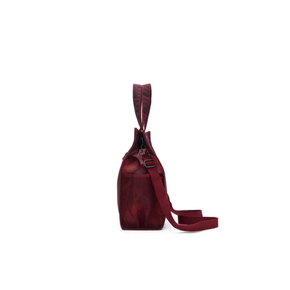 della Q Maker's Tall Mesh Tote - Red