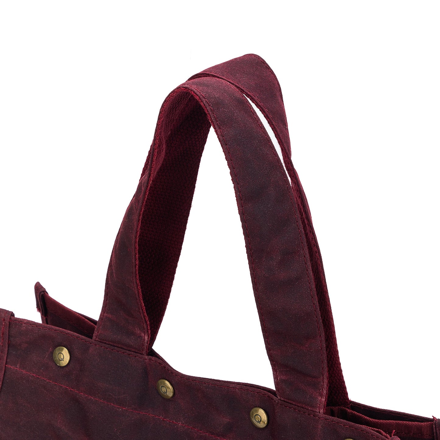 della Q Maker's Tall Mesh Tote - Red