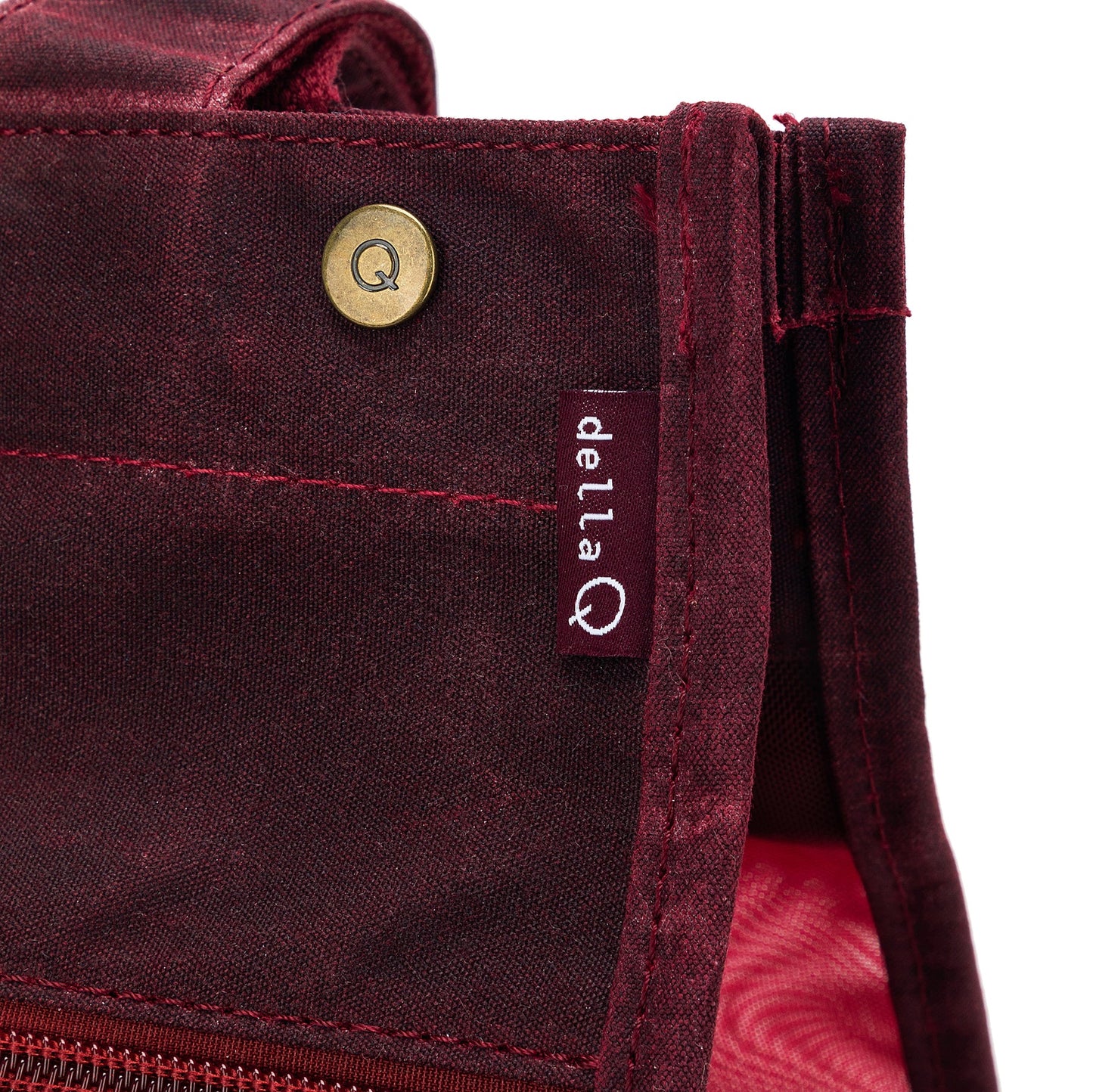 della Q Maker's Tall Mesh Tote - Red