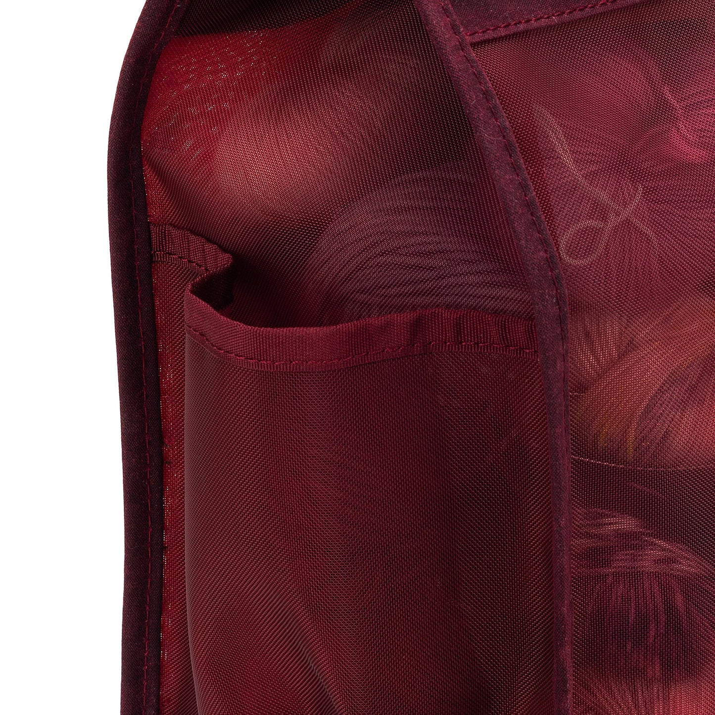 della Q Maker's Tall Mesh Tote - Red