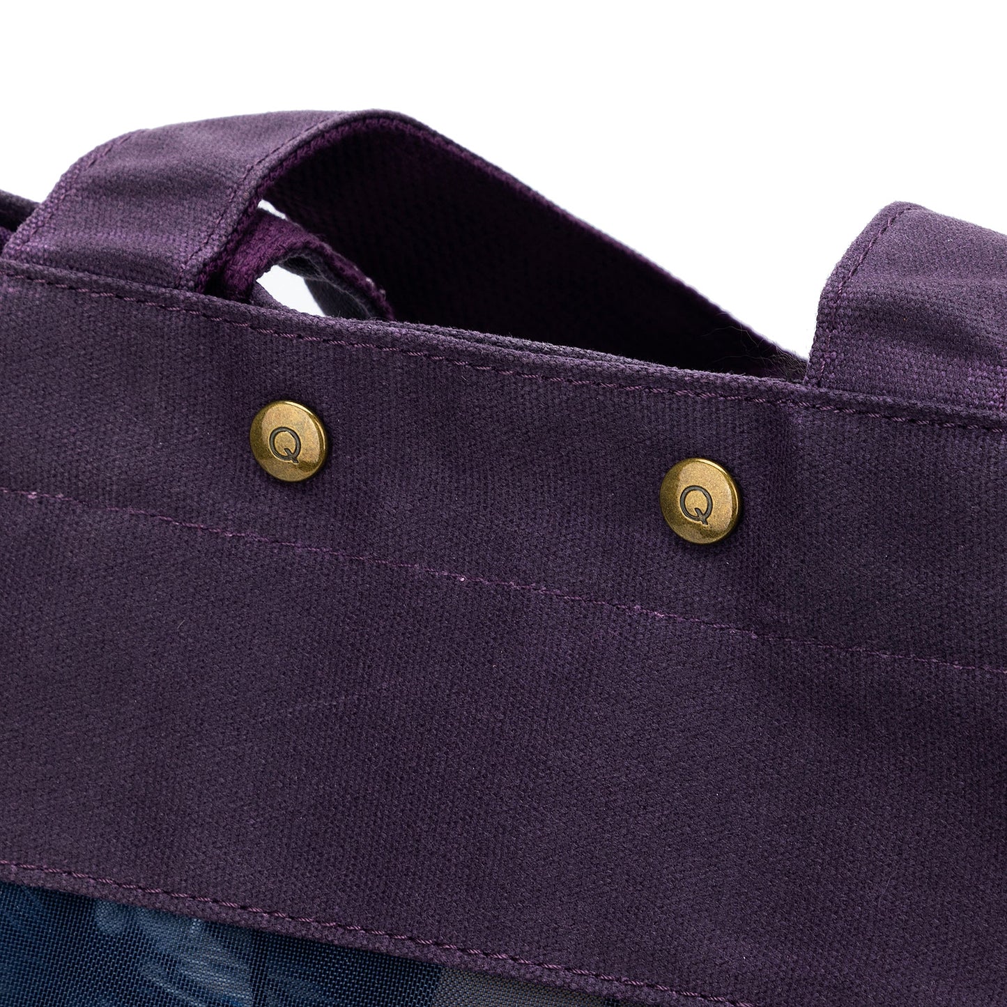 della Q Maker's Tall Mesh Tote - Purple